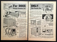 6 PIANI CUCCIA CANI 1940 Come