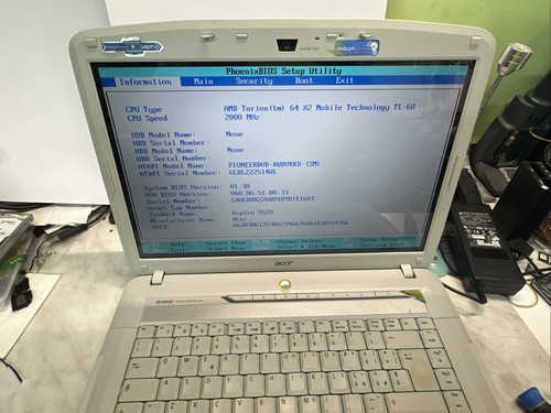 Acer aspire 5520 - acer,
