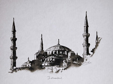 Quadro Decorativo Città Istanbul 40 X 30 Cm