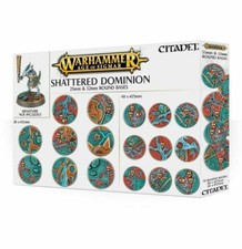 GAMES WORKSHOP WARHAMMER AGE OF SIGMAR SHATTERED DOMINION 25mm 32mm BASETTE