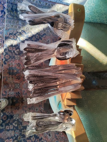 Set posate pezzi incise - set,