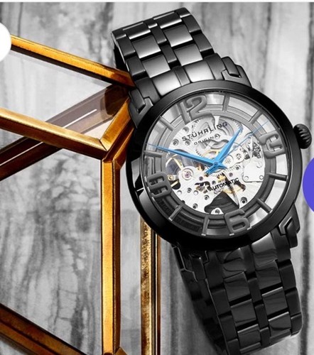 Orologio scheletro stührling - orologio,