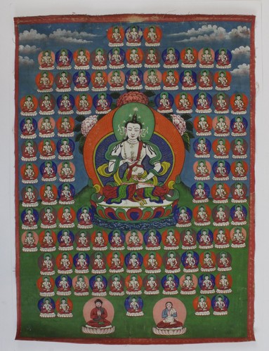 Thangka chenrezig tibet - thangka,
