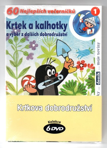 Krtkova dobrodruzstvi dvd - dobrodruzstvi,
