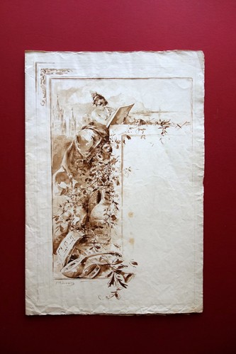 Disegno originale acquerello - originale,