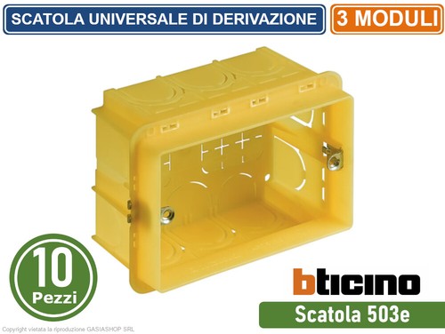 Pezzi bticino scatola - 10,