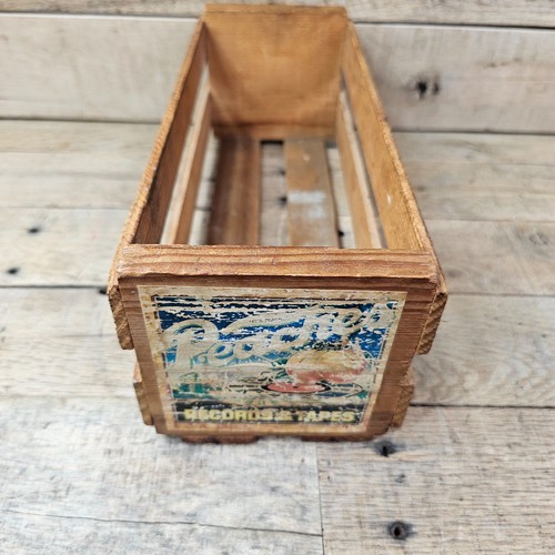 Vintage wooden peaches record - wooden,