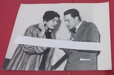 FOTOGRAFIA SILVANA PAMPANINI e FIORENZO FIORENTINI 24x18CM timbro retro