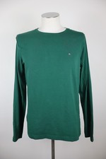 TOMMY HILFIGER MAGLIA COTONE UOMO L EXTRA SLIM MAN T-SHIRT VINTAGE CASUAL COTTON