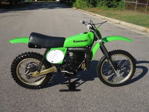 Poster verde kawasaki - poster, kx250