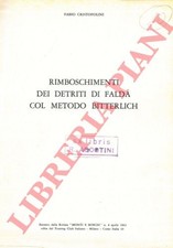 CRISTOFOLINI Fabio - Rimboschimenti dei detriti di falda col metodo Bitterlich.