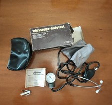 Sfigmomanometro manuale W.Pabish anni 90con scatola originale 