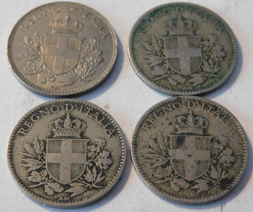 Lot monnaie italie - monnaie, 20