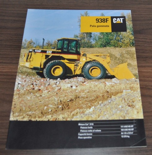 Caterpillar 938f pala gommata - caterpillar,