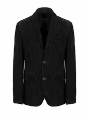 Giacca blazer uomo scamosciata