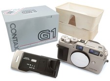 Contax G1 body green label 35mm rangefinder film camera + Data Back GD-1 BOXED