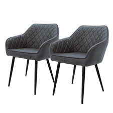 Set 2 sedie imbottite sala