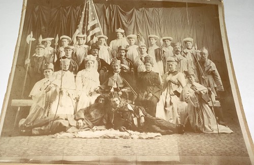 Raro antico gruppo - di, costumi