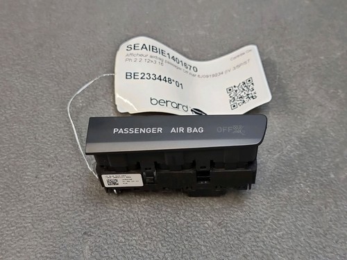 Display airbag passeggero off - display,