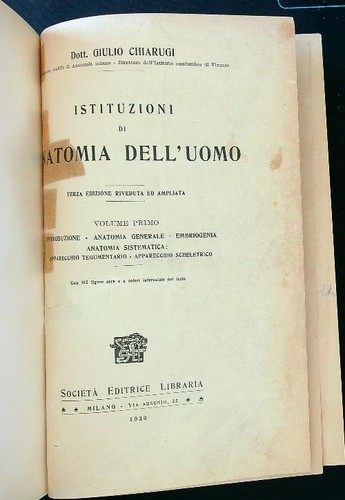 Istituzioni anatomia - di,