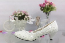 Scarpe da sposa donna pizzo