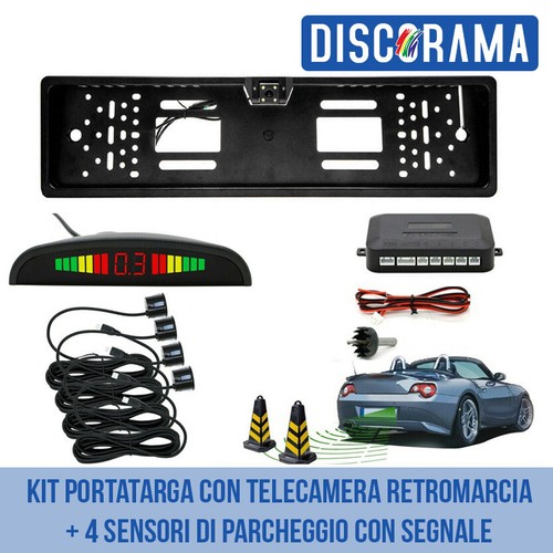Kit portatarga con - portatarga,