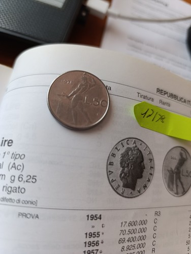 Moneta lire del - da,