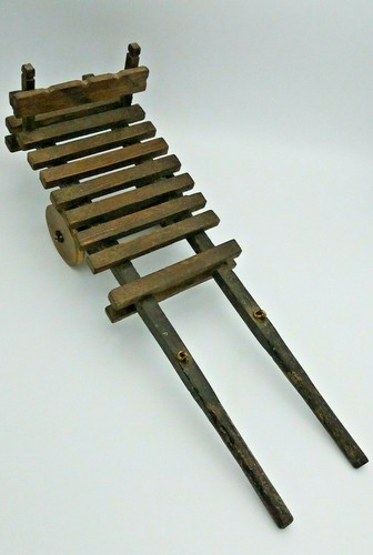 Carretto artigianale legno