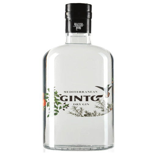 Ginto dry gin vol 1lt - gin, 42%
