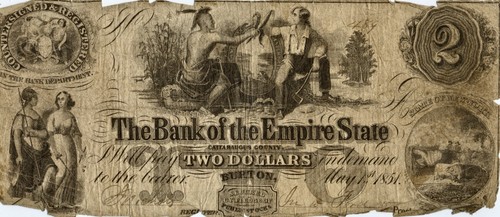 Banconota due dollari - due,