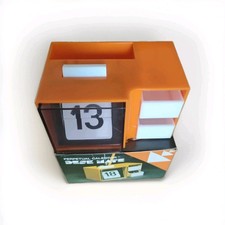 Calendario Perpetuo A Cartellini Anni 70. Idea Regalo.