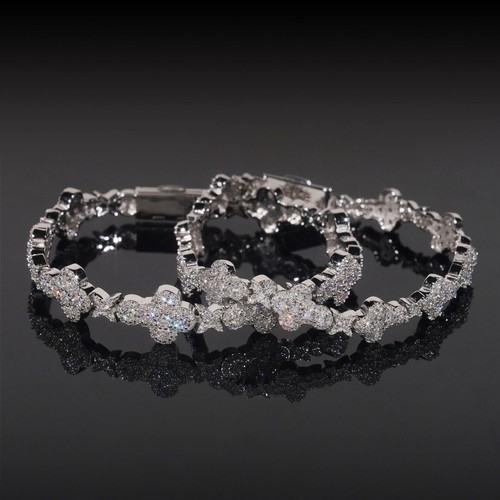 Bracciale maglia croce