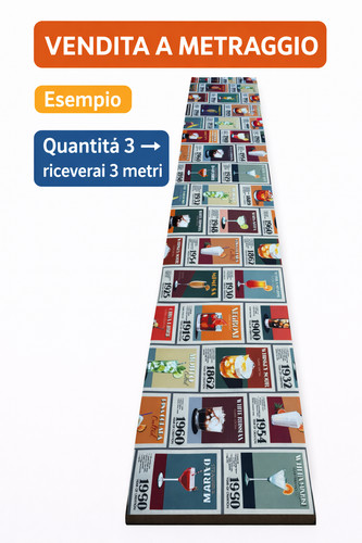 Tappeto cucina vintage - tappeto,