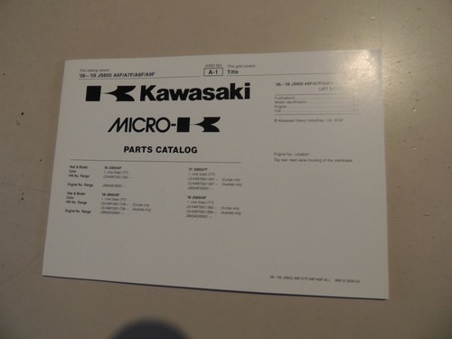 Catalogo ricambi kawasaki jet - kawasaki,