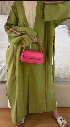 Kaftano kimono zara verde - zara, con