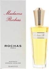 Profumo Donna Rochas Madame Rochas Eau de Toilette 100ml Spray (Con Confezione)