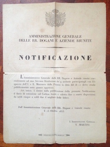 Firenze 1853 rr - firenze,