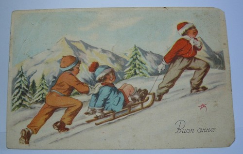 1953 cartolina augurale - 1953_cartolina ,