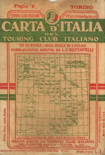 Torino foglio carta - foglio, 9.