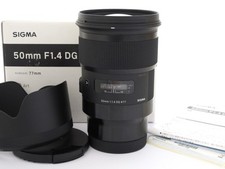 Obiettivo Sigma ART 50mm 1.4 DG con garanzia L-mount 1 anno 