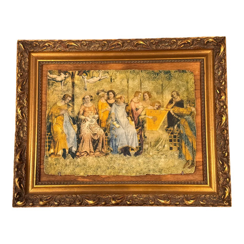 Quadro stile affresco