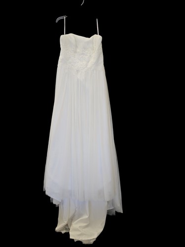 Abito sposa senza spalline - da,