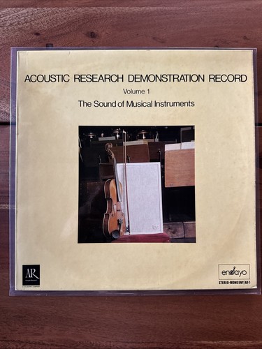 Acoustic research demo recrod - research,