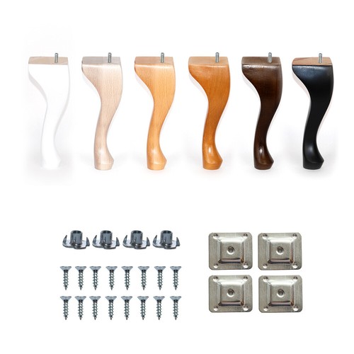 Piedini gambe mobili - 4x,