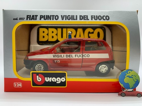 Bburago fiat punto vigili del - vigili,