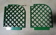 Lego 6166 x2 Wall Lattice