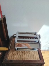 Macchina Marcato Pasta manuale Model 150 inox Crank Machine Made In Italy.