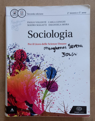 Libro scuola sociologia - scuola, p