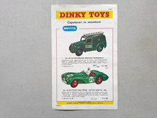 Dinky Toys Foglietto n. Ufficio Postale 261 - 110 Aston Martin - Buone Condizioni - Italiano