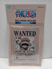 ONE PIECE METAL POSTER COLLECTION 1'USCITA LIMITED EDITION EDICOLA